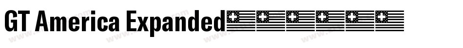 GT America Expanded字体转换
